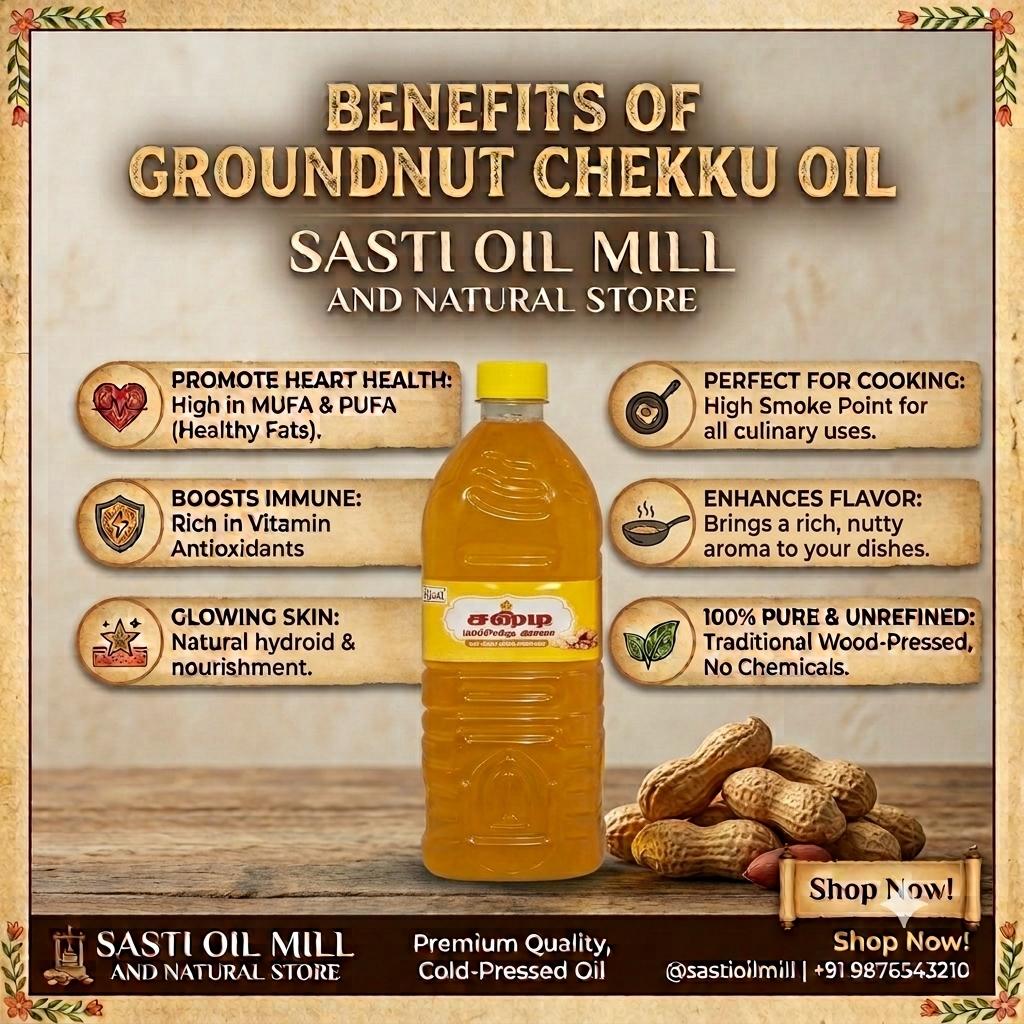 Groundnut Oil 1 Litre