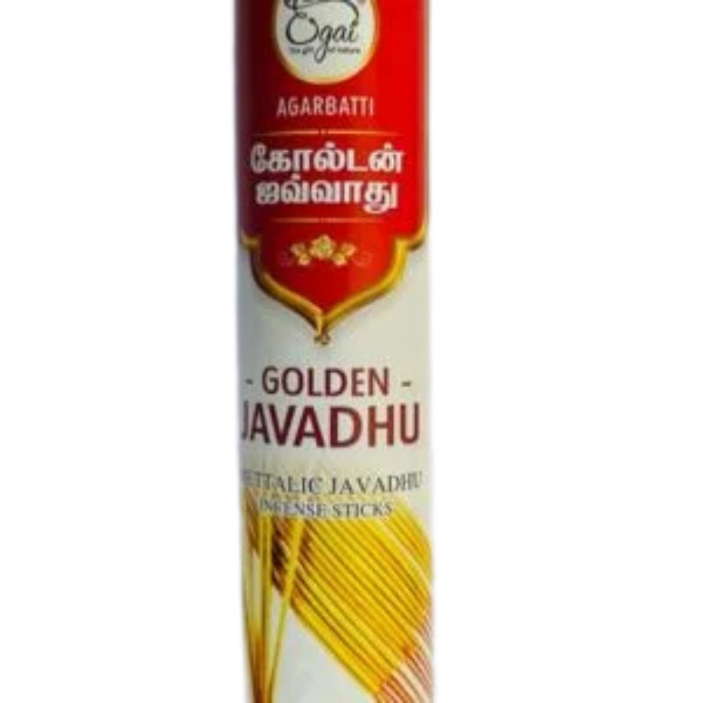 Golden Javvadhu Agarbathi Jar  100g