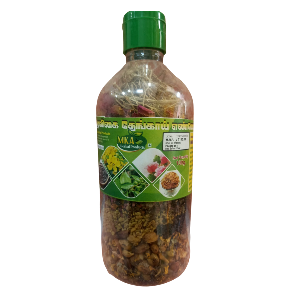 Mooligai Coconut Oil Bottle