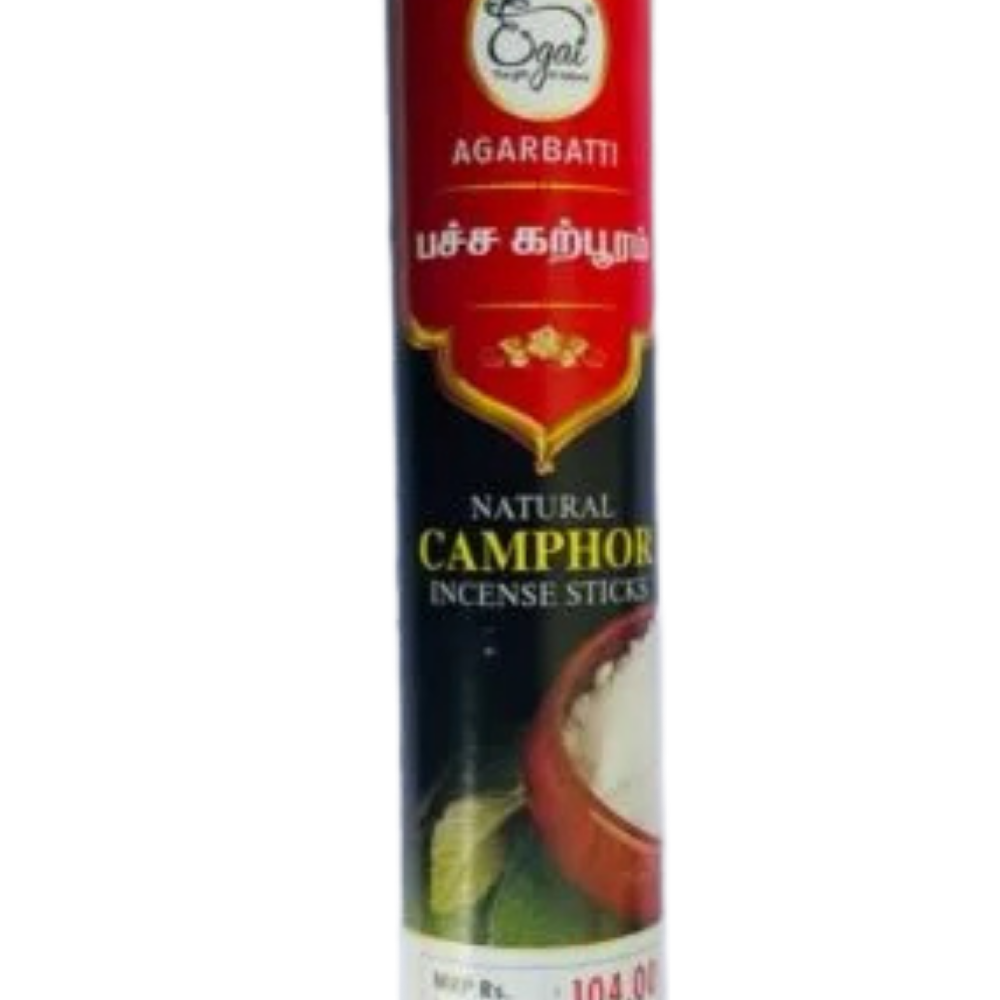 Natural Camphor Agarbathi Jar   100g