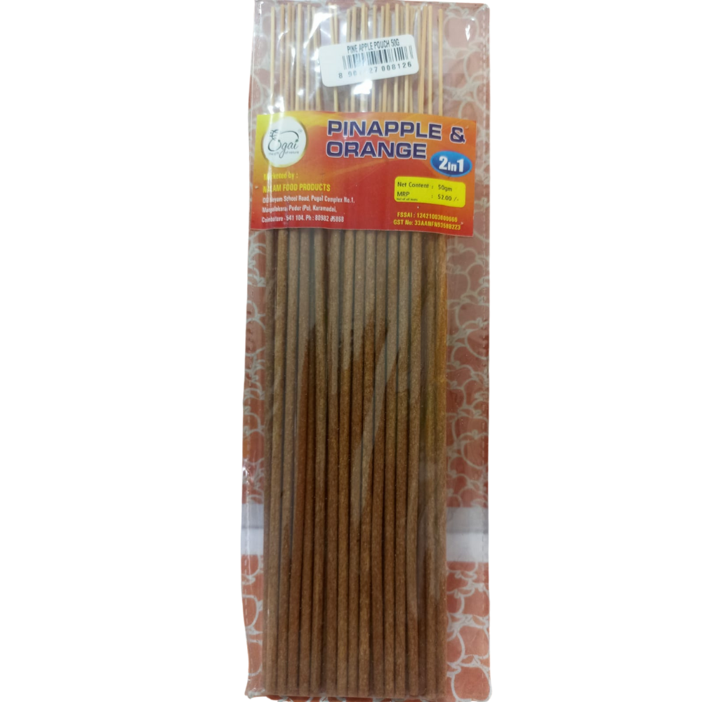 Pine Apple Agarbathi Pouch 50g