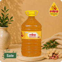 Wood-Pressed Groundnut Oil 5 Litre